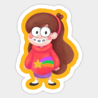 Mabel of Gravity Falls Sticker